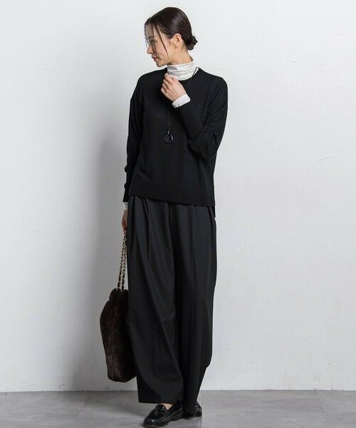 LAUTREAMONT / ロートレアモン ニット・セーター | 【WEB限定】ベーシックウールクルーネックニット≪洗える≫ | 詳細18