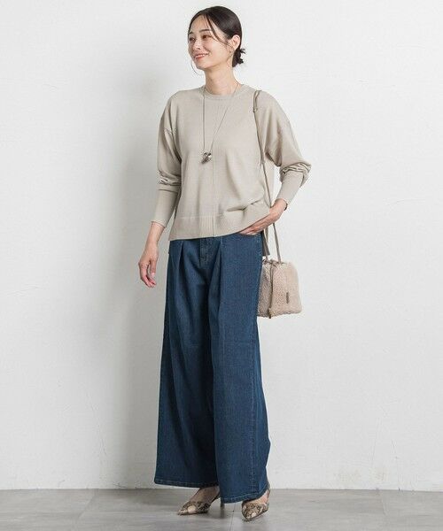 LAUTREAMONT / ロートレアモン ニット・セーター | 【WEB限定】ベーシックウールクルーネックニット≪洗える≫ | 詳細25