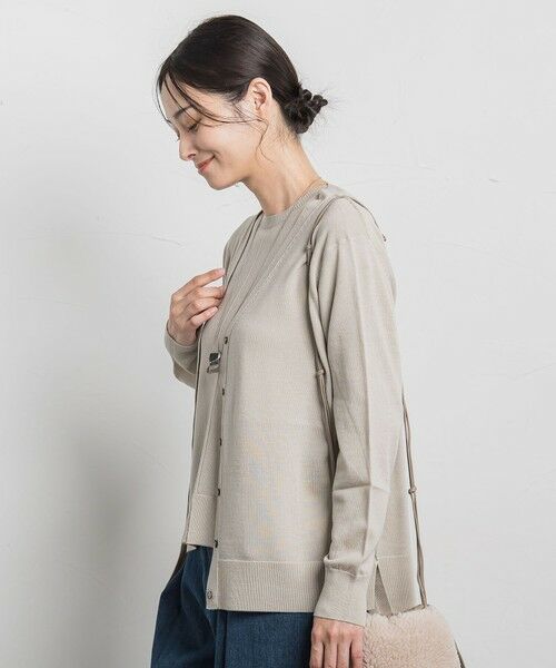 LAUTREAMONT / ロートレアモン カーディガン・ボレロ | 【WEB限定】ウォッシャブルウールカーディガン≪洗える≫ | 詳細26