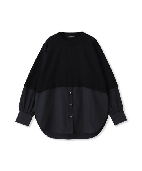 LAUTREAMONT / ロートレアモン ニット・セーター | 【WEB限定】シャツドッキングニット≪洗える≫ | 詳細5