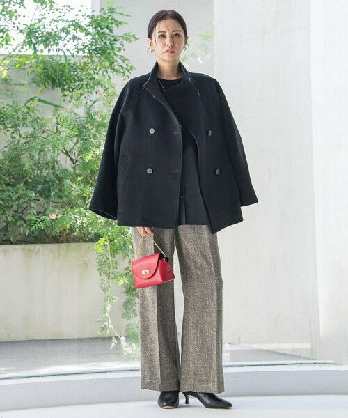 LAUTREAMONT / ロートレアモン ニット・セーター | 【WEB限定】シャツドッキングニット≪洗える≫ | 詳細4