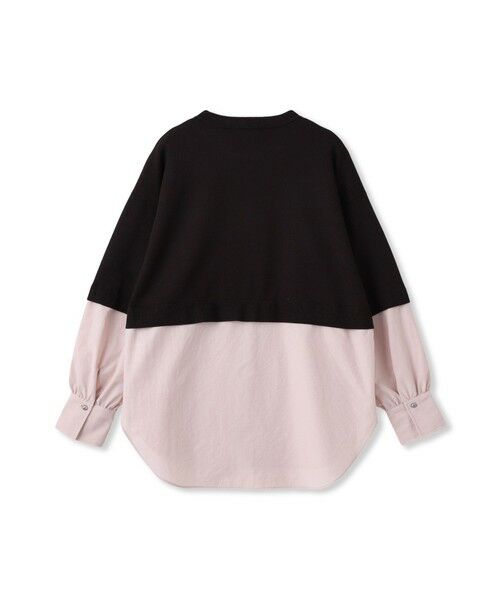 LAUTREAMONT / ロートレアモン ニット・セーター | 【WEB限定】シャツドッキングニット≪洗える≫ | 詳細12