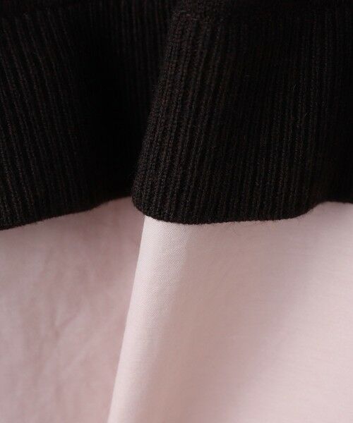 LAUTREAMONT / ロートレアモン ニット・セーター | 【WEB限定】シャツドッキングニット≪洗える≫ | 詳細16