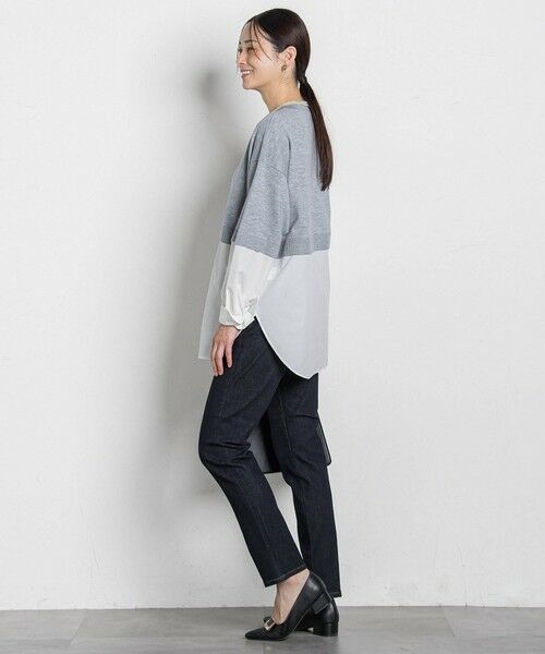 LAUTREAMONT / ロートレアモン ニット・セーター | 【WEB限定】シャツドッキングニット≪洗える≫ | 詳細21