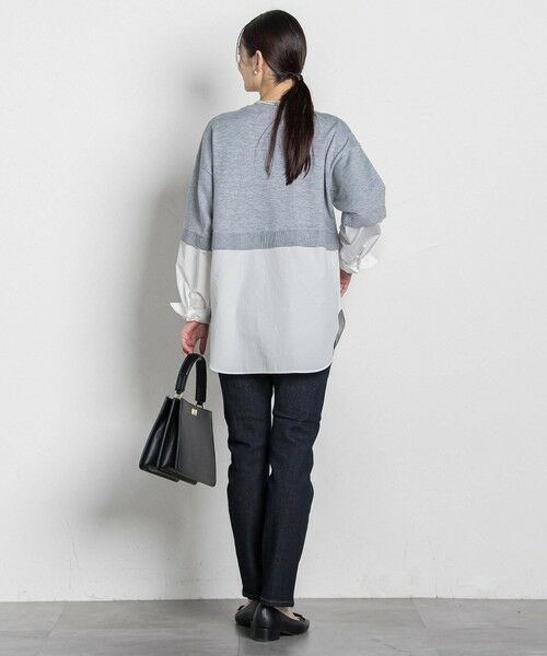 LAUTREAMONT / ロートレアモン ニット・セーター | 【WEB限定】シャツドッキングニット≪洗える≫ | 詳細22