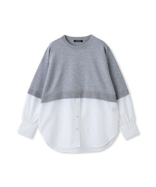 LAUTREAMONT / ロートレアモン ニット・セーター | 【WEB限定】シャツドッキングニット≪洗える≫ | 詳細23