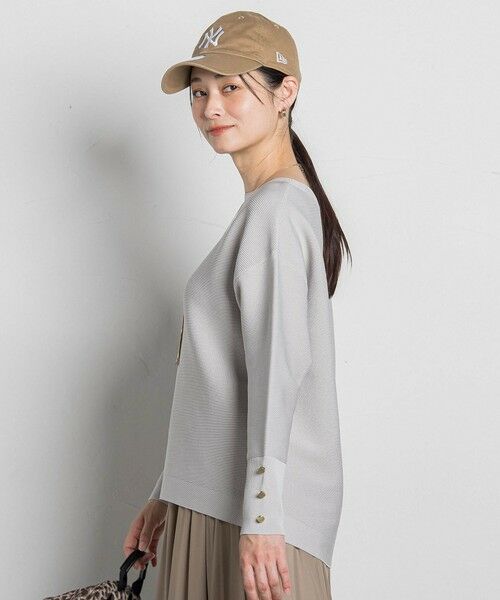 LAUTREAMONT / ロートレアモン ニット・セーター | 【WEB限定】ソデボタンガーターニット≪11号あり/洗える≫ | 詳細9