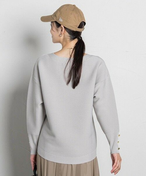 LAUTREAMONT / ロートレアモン ニット・セーター | 【WEB限定】ソデボタンガーターニット≪11号あり/洗える≫ | 詳細10