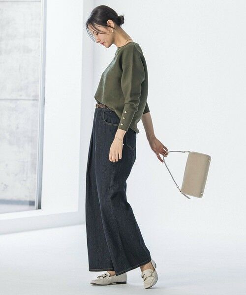 LAUTREAMONT / ロートレアモン ニット・セーター | 【WEB限定】ソデボタンガーターニット≪11号あり/洗える≫ | 詳細16