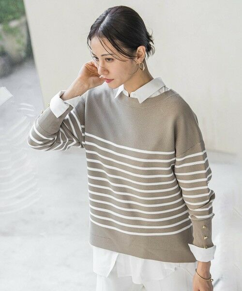 LAUTREAMONT / ロートレアモン ニット・セーター | 【WEB限定】ソデボタンガーターニット≪11号あり/洗える≫ | 詳細20