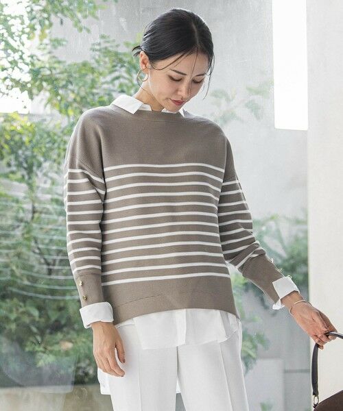 LAUTREAMONT / ロートレアモン ニット・セーター | 【WEB限定】ソデボタンガーターニット≪11号あり/洗える≫ | 詳細22