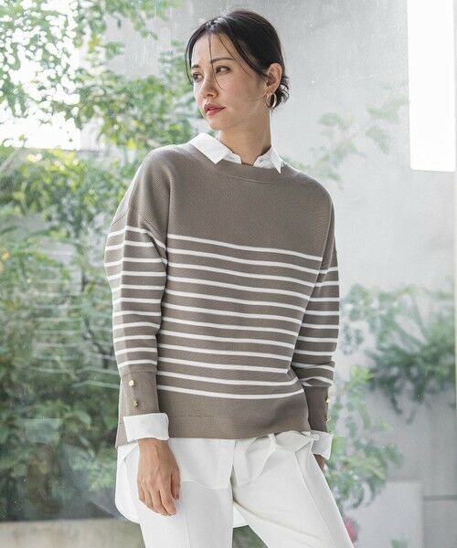 LAUTREAMONT / ロートレアモン ニット・セーター | 【WEB限定】ソデボタンガーターニット≪11号あり/洗える≫ | 詳細23