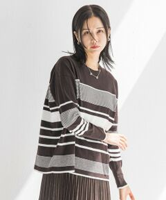 LAUTREAMONT / ロートレアモン ニット・セーター | 【WEB限定】ランダムボーダーニット≪11号あり/洗える≫