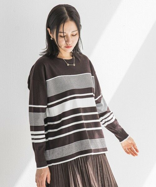 LAUTREAMONT / ロートレアモン ニット・セーター | 【WEB限定】ランダムボーダーニット≪11号あり/洗える≫ | 詳細24