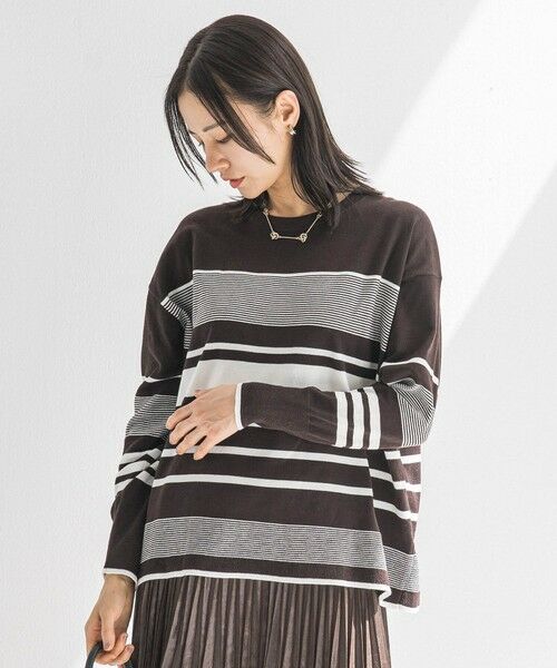 LAUTREAMONT / ロートレアモン ニット・セーター | 【WEB限定】ランダムボーダーニット≪11号あり/洗える≫ | 詳細25