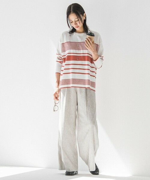 LAUTREAMONT / ロートレアモン ニット・セーター | 【WEB限定】ランダムボーダーニット≪11号あり/洗える≫ | 詳細30