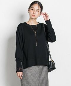 LAUTREAMONT / ロートレアモン ニット・セーター | ANGELINAリブスリーブニット≪WEB限定11号/洗える≫