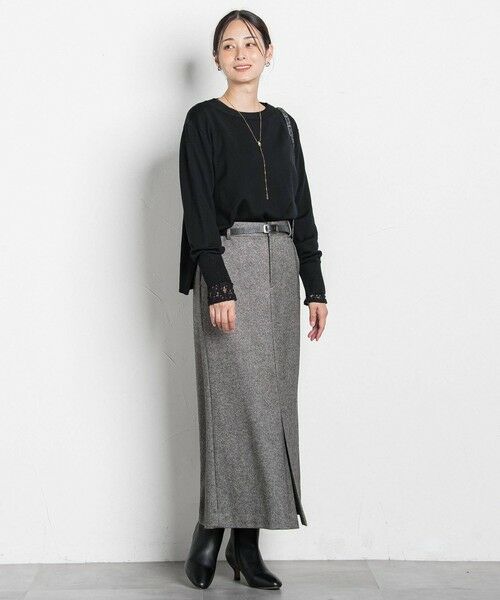 LAUTREAMONT / ロートレアモン ニット・セーター | ANGELINAリブスリーブニット≪WEB限定11号/洗える≫ | 詳細4