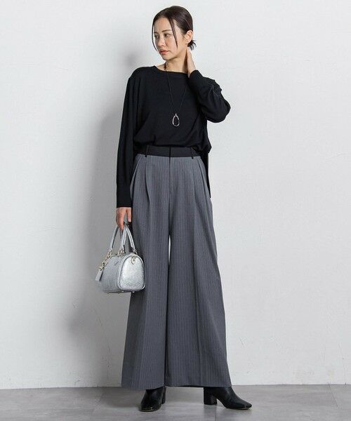 LAUTREAMONT / ロートレアモン ニット・セーター | ANGELINAリブスリーブニット≪WEB限定11号/洗える≫ | 詳細7