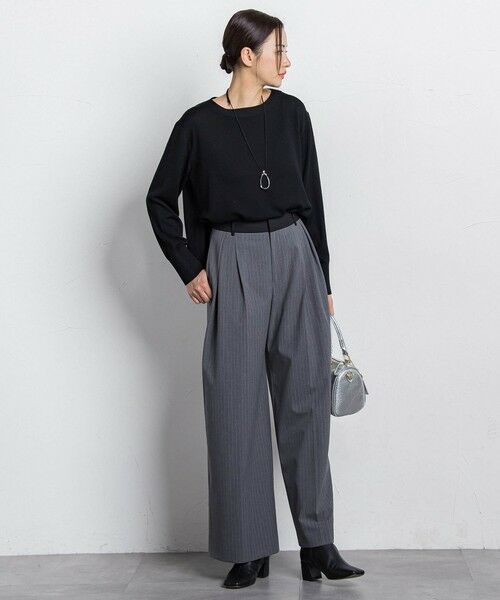 LAUTREAMONT / ロートレアモン ニット・セーター | ANGELINAリブスリーブニット≪WEB限定11号/洗える≫ | 詳細8