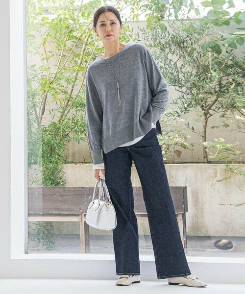 LAUTREAMONT / ロートレアモン ニット・セーター | ANGELINAリブスリーブニット≪WEB限定11号/洗える≫ | 詳細27