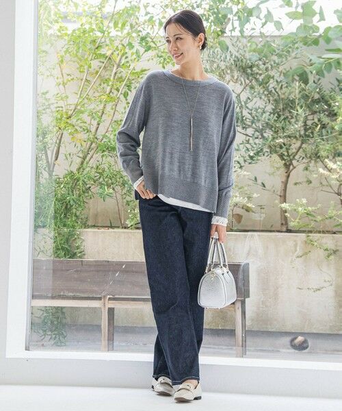 LAUTREAMONT / ロートレアモン ニット・セーター | ANGELINAリブスリーブニット≪WEB限定11号/洗える≫ | 詳細28