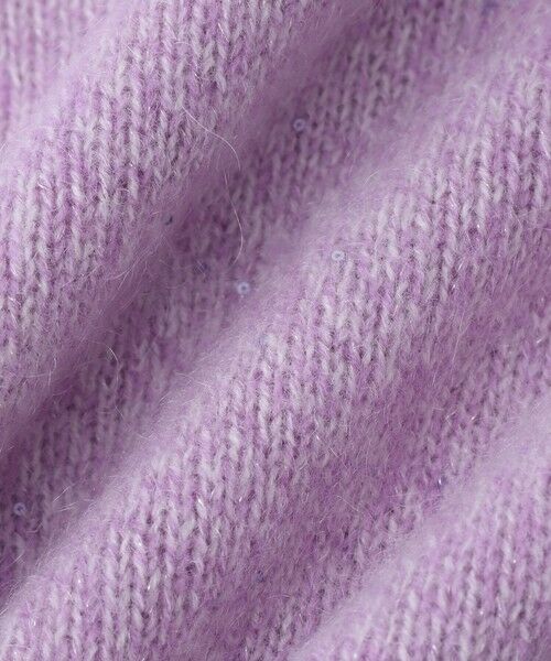 LAUTREAMONT / ロートレアモン ニット・セーター | スパンコールラメVネックニット≪洗える≫ | 詳細28