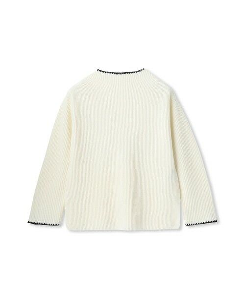 LAUTREAMONT / ロートレアモン ニット・セーター | 刺繍トリムハイネックニット≪洗える≫ | 詳細6