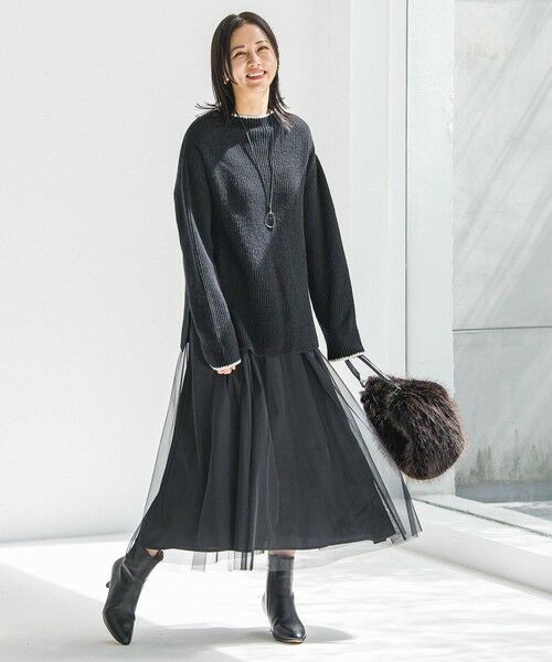 LAUTREAMONT / ロートレアモン ニット・セーター | 刺繍トリムハイネックニット≪洗える≫ | 詳細7