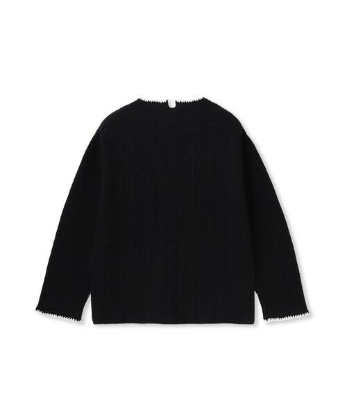 LAUTREAMONT / ロートレアモン ニット・セーター | 刺繍トリムハイネックニット≪洗える≫ | 詳細11