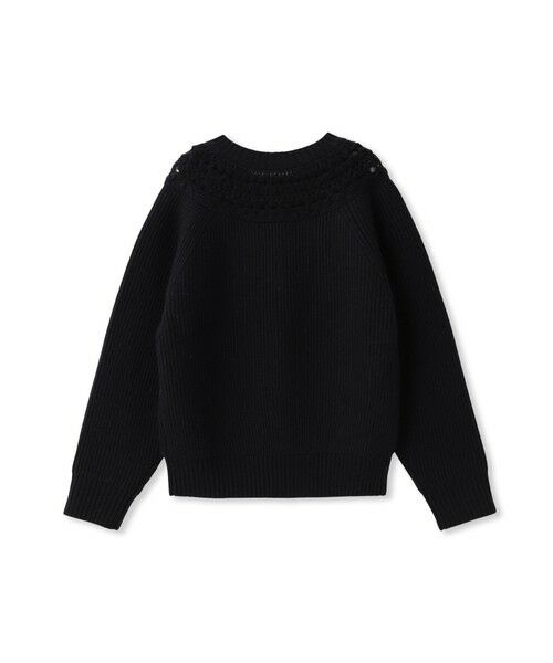 LAUTREAMONT / ロートレアモン ニット・セーター | 透かし編みノルディックガラニット | 詳細10