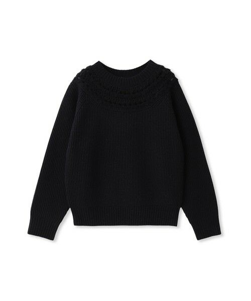 LAUTREAMONT / ロートレアモン ニット・セーター | 透かし編みノルディックガラニット | 詳細9