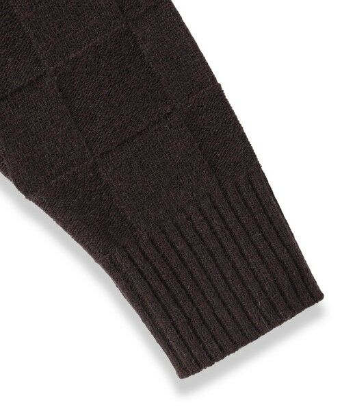 LAUTREAMONT / ロートレアモン ニット・セーター | 格子柄ハイネックニット≪洗える≫ | 詳細16