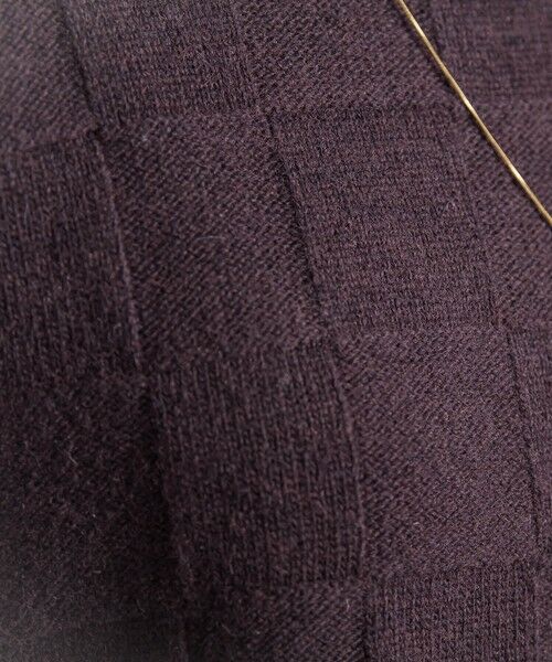 LAUTREAMONT / ロートレアモン ニット・セーター | 格子柄ハイネックニット≪洗える≫ | 詳細6