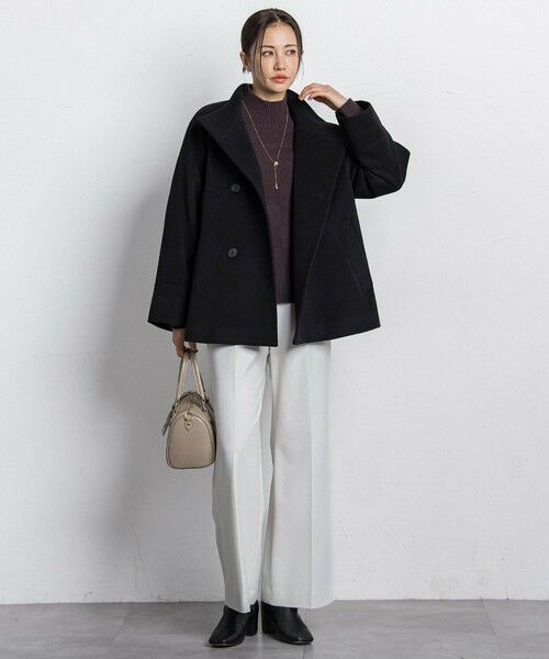 LAUTREAMONT / ロートレアモン ニット・セーター | 格子柄ハイネックニット≪洗える≫ | 詳細12