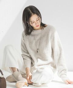 LAUTREAMONT / ロートレアモン ニット・セーター | フォックスカシミヤニット≪洗える≫