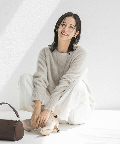 LAUTREAMONT / ロートレアモン ニット・セーター | フォックスカシミヤニット≪洗える≫ | 詳細1