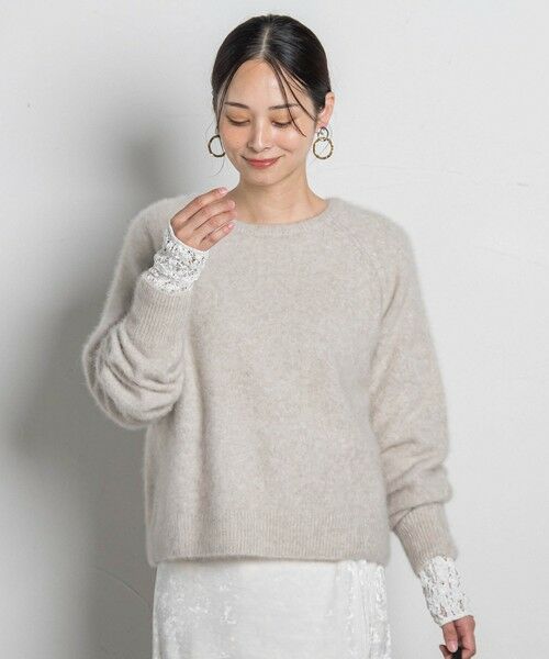 LAUTREAMONT / ロートレアモン ニット・セーター | フォックスカシミヤニット≪洗える≫ | 詳細4