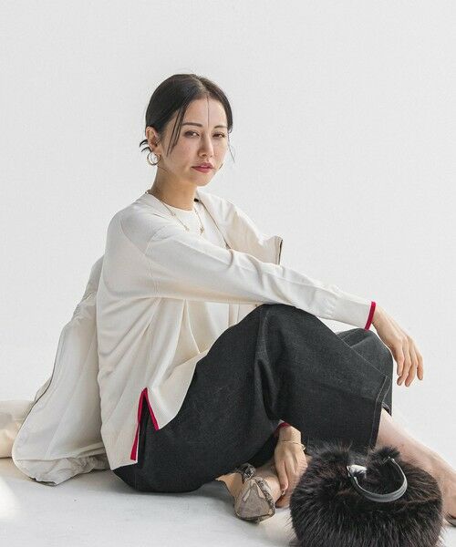 LAUTREAMONT / ロートレアモン ニット・セーター | 【WEB限定】カラー配色ニット≪洗える≫ | 詳細3