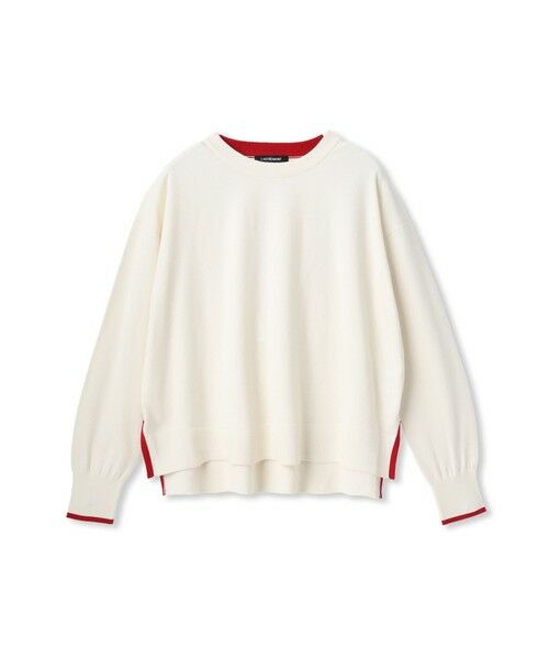 LAUTREAMONT / ロートレアモン ニット・セーター | 【WEB限定】カラー配色ニット≪洗える≫ | 詳細1