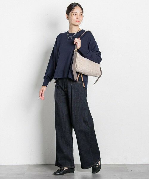 LAUTREAMONT / ロートレアモン ニット・セーター | 【WEB限定】カラー配色ニット≪洗える≫ | 詳細8