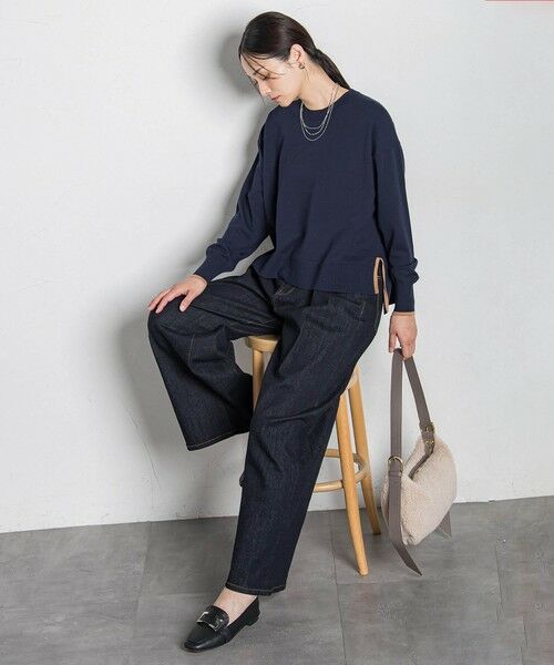 LAUTREAMONT / ロートレアモン ニット・セーター | 【WEB限定】カラー配色ニット≪洗える≫ | 詳細10