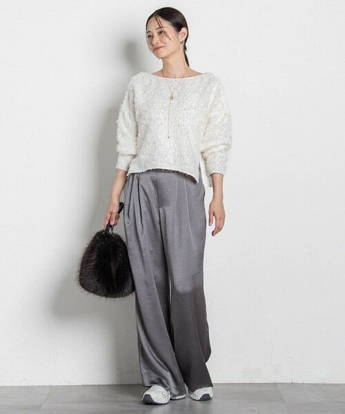 LAUTREAMONT / ロートレアモン シャツ・ブラウス | エディター東原妙子 × LAUTREAMONT /フェザージャガードブラウス | 詳細1