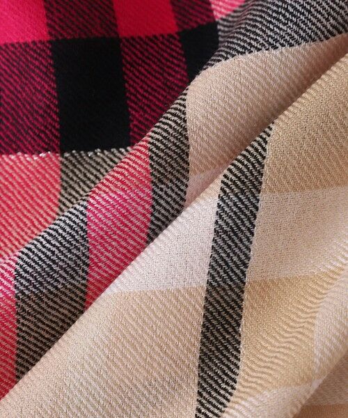 LAUTREAMONT / ロートレアモン マフラー・ショール・スヌード・ストール | シルケットウールラメチェックストール | 詳細10