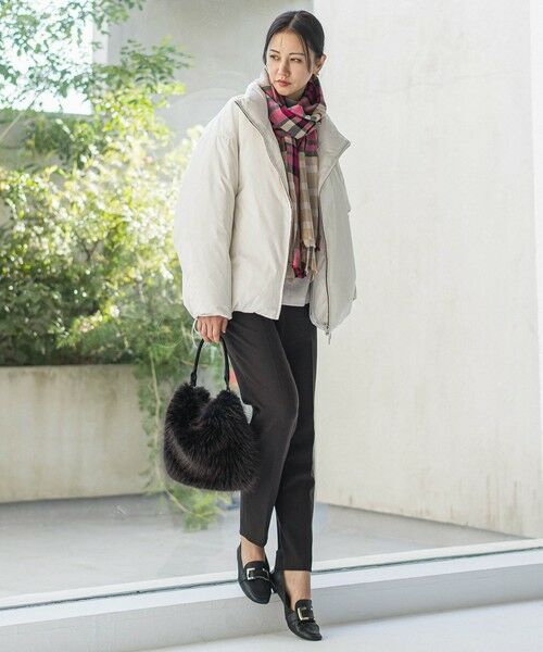 LAUTREAMONT / ロートレアモン マフラー・ショール・スヌード・ストール | シルケットウールラメチェックストール | 詳細3