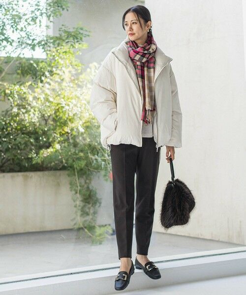 LAUTREAMONT / ロートレアモン マフラー・ショール・スヌード・ストール | シルケットウールラメチェックストール | 詳細6