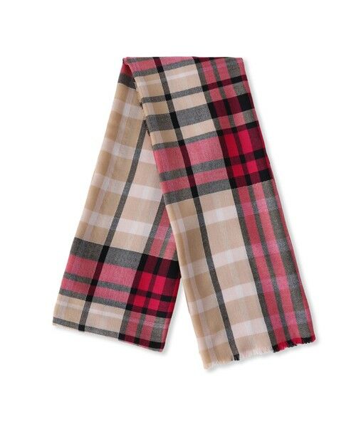 LAUTREAMONT / ロートレアモン マフラー・ショール・スヌード・ストール | シルケットウールラメチェックストール | 詳細7