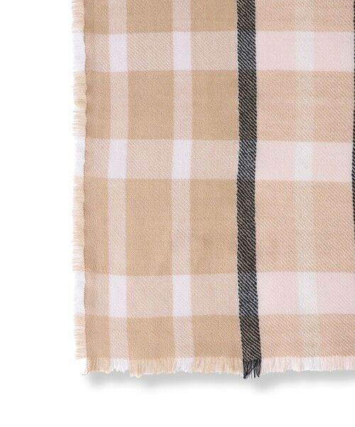 LAUTREAMONT / ロートレアモン マフラー・ショール・スヌード・ストール | シルケットウールラメチェックストール | 詳細9