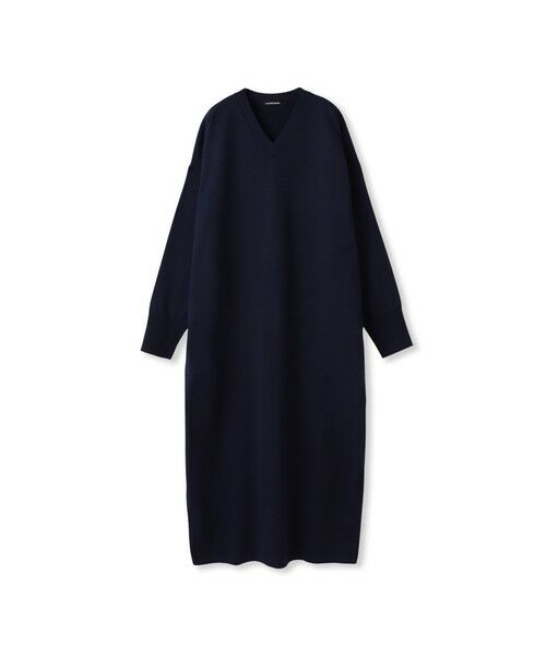 LAUTREAMONT / ロートレアモン ロング・マキシ丈ワンピース | 【WEB限定】Vネックニットワンピース≪丈長めあり/手洗い可能≫ | 詳細10