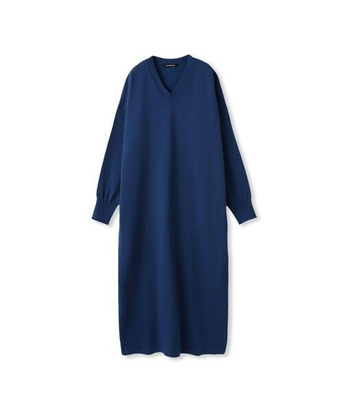 LAUTREAMONT / ロートレアモン ロング・マキシ丈ワンピース | 【WEB限定】Vネックニットワンピース≪丈長めあり/手洗い可能≫ | 詳細18
